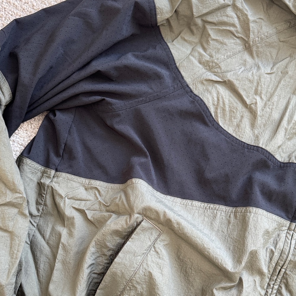 Lululemon Olive and Black track Jacket - Picture 2 of 4